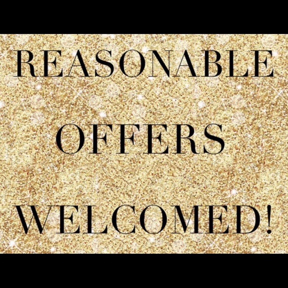 Love my item but not my price? Make my an offer!😉
